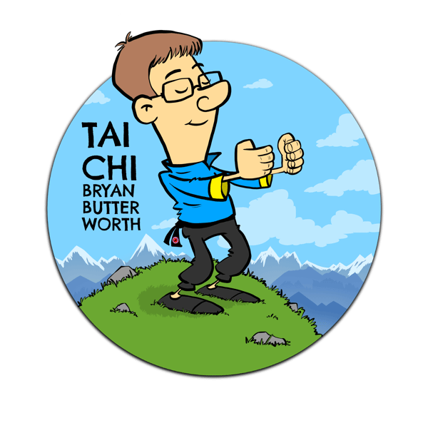 Brian Butterworth cartoon